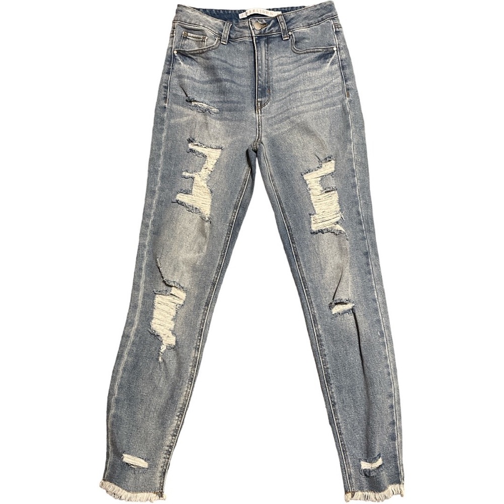 Tinseltown Denim Destroyed Jeans Juniors 5